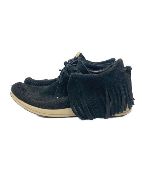 VISVIM（ビズビム）VISVIM (ビズビム) FBTフリンジチャッカブーツ ブラック サイズ:SIZE US8の古着・服飾アイテム