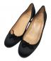 Christian Louboutin（クリスチャン・ルブタン）の古着「MARCIA BALLA SATIN BLACK」｜ブラック