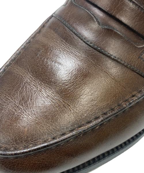 J.M.WESTON（ジェイエムウエストン）J.M.WESTON (ジェイエムウエストン) signature loafer ブラウン サイズ:SIZE 5の古着・服飾アイテム