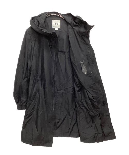Y-3（ワイスリー）Y-3 (ワイスリー) CH1 HOODED COAT ブラック サイズ:Sの古着・服飾アイテム