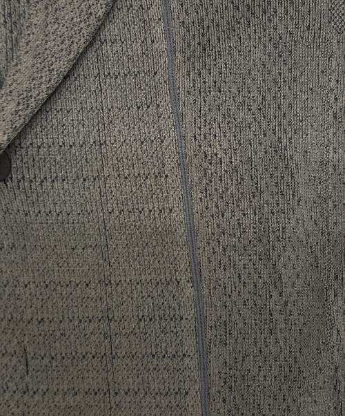 ISSEY MIYAKE MEN（イッセイミヤケメン）ISSEY MIYAKE MEN (イッセイミヤケメン) ニットテーラードジャケット グレー サイズ:SIZE 3の古着・服飾アイテム