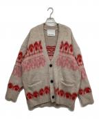 ISABEL MARANTイザベルマラン）の古着「DYSTON COAT」｜ベージュ×レッド