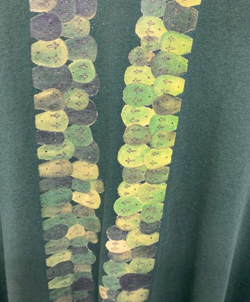 come to my church（カム トゥ マイ チャーチ）COME TO MY CHURCH (カム トゥ マイ チャーチ) ALIENS EVERYWHERE TEE グリーン サイズ:Lの古着・服飾アイテム