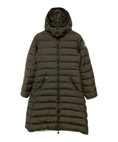 MONCLER（モンクレール）MONCLER (モンクレール) MOKACINEダウンコート オリーブ サイズ:SIZE 0の古着・服飾アイテム