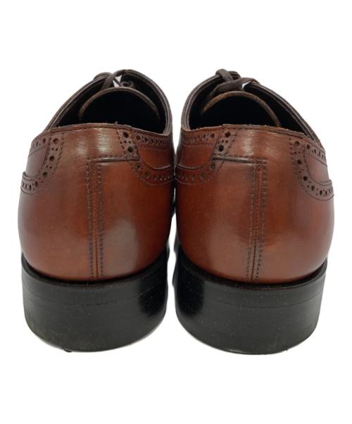 Perfetto（ペルフェット）Perfetto (ペルフェット) セミブローグシューズ ブラウン サイズ:8の古着・服飾アイテム