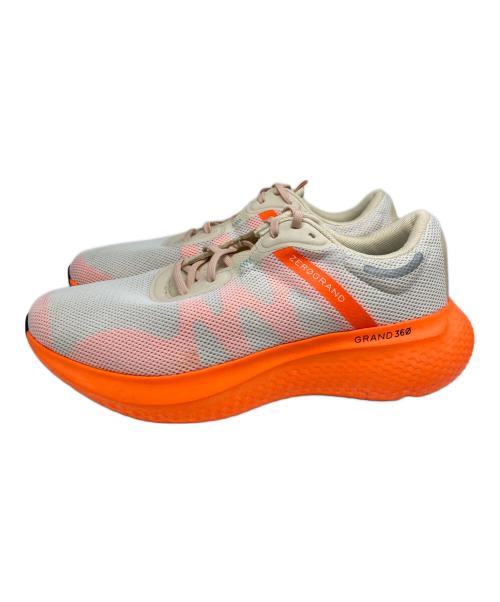 COLE HAAN（コールハーン）COLE HAAN (コールハーン) ゼログランド アウトペース ランナー II ホワイト×オレンジ サイズ:9W/26.5の古着・服飾アイテム