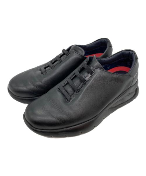 CALLAGHAN（キャラハン）CALLAGHAN (キャラハン) NEGROレザースニーカー ブラック サイズ:41の古着・服飾アイテム