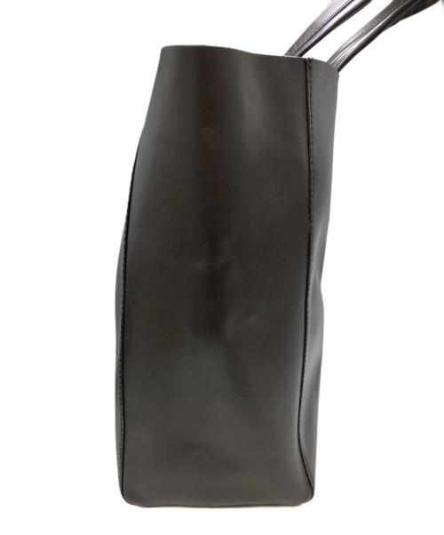 AKM Contemporary（エーケーエムコンテンポラリー）AKM Contemporary (エーケーエムコンテンポラリー) レザートートバッグ ブラウンの古着・服飾アイテム