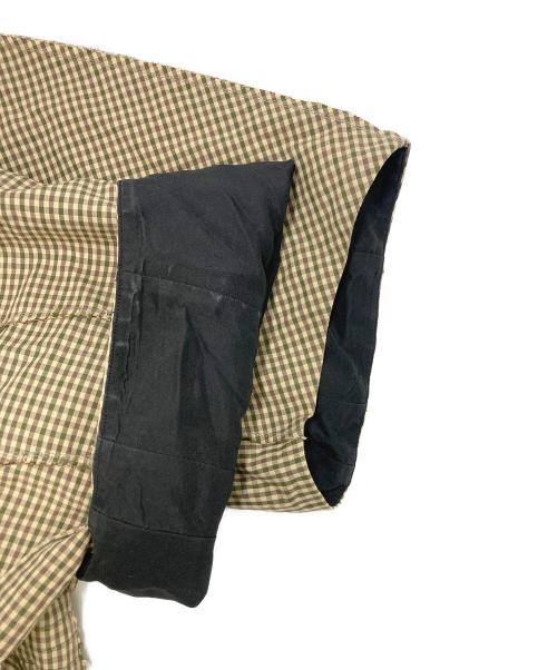 BLAMINK（ブラミンク）BLAMINK (ブラミンク) ギンガムチェックロングワンピース ブラウン サイズ:SIZE 36の古着・服飾アイテム