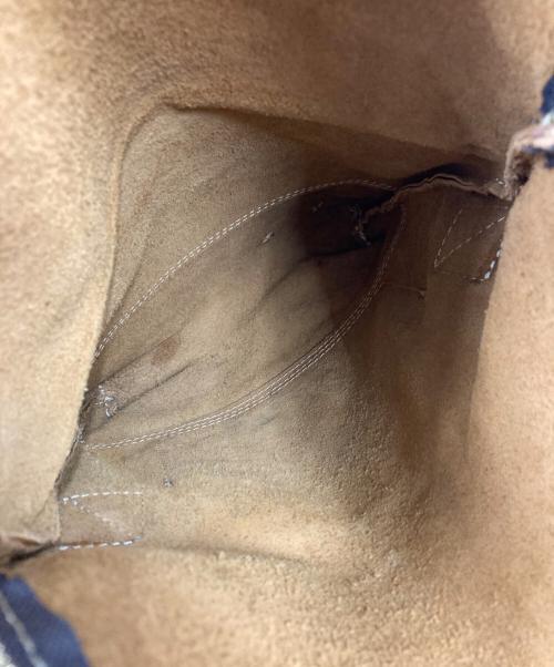 Herz（ヘルツ）Herz (ヘルツ) レザーショルダーバッグ ブラウンの古着・服飾アイテム