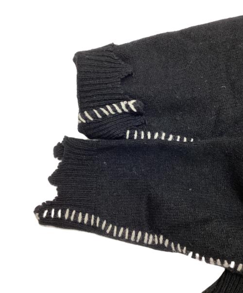 SAINT MICHAEL（セントマイケル）SAINT MICHAEL (セントマイケル) CLF MEN KNIT ブラック サイズ:SIZE　XLの古着・服飾アイテム