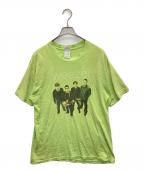 GILDANギルダン）の古着「WEEZER Green Album Tシャツ」｜黄緑