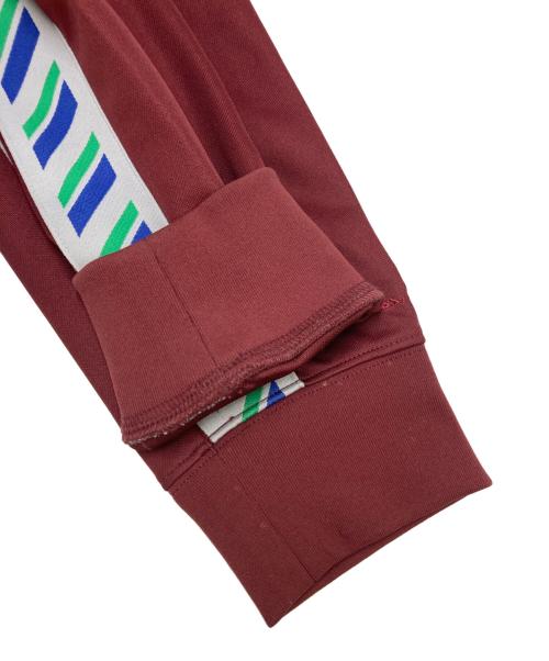 asics novalis（アシックス ノヴァリス）ASICS NOVALIS (アシックス ノヴァリス) Kiko Kostadinov (キコ・コスタディノフ) ZIP-UP JERSEY JKT レッド サイズ:SIZE Mの古着・服飾アイテム