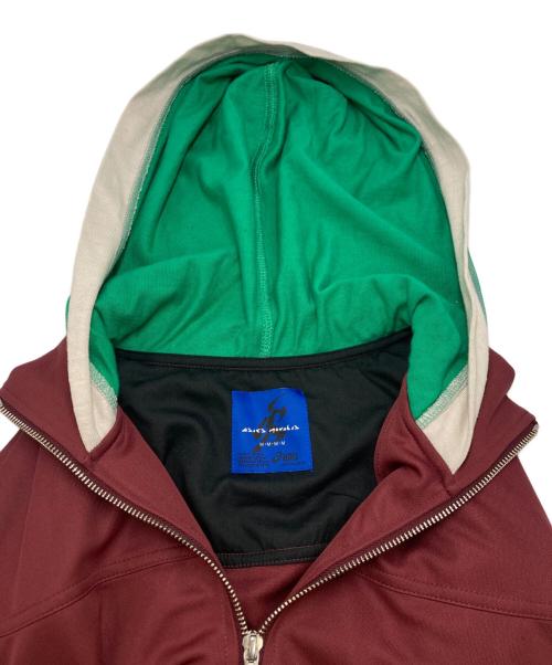 asics novalis（アシックス ノヴァリス）ASICS NOVALIS (アシックス ノヴァリス) Kiko Kostadinov (キコ・コスタディノフ) ZIP-UP JERSEY JKT レッド サイズ:SIZE Mの古着・服飾アイテム