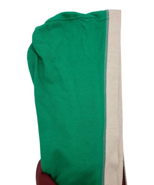 asics novalis（アシックス ノヴァリス）ASICS NOVALIS (アシックス ノヴァリス) Kiko Kostadinov (キコ・コスタディノフ) ZIP-UP JERSEY JKT レッド サイズ:SIZE Mの古着・服飾アイテム