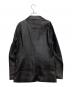 Calvin Klein (カルバンクライン) ラムレザーテーラードジャケット ブラック サイズ:SIZE 40：12000円