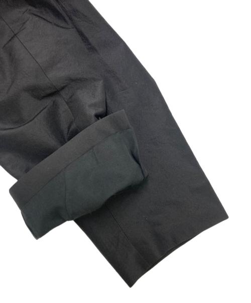 MARKAWARE（マーカウェア）MARKAWARE (マーカウェア) BRATAC SILK × ORGANIC WOOL TAFFETA COMFORT CAR COAT ブラック サイズ:SIZE 1の古着・服飾アイテム