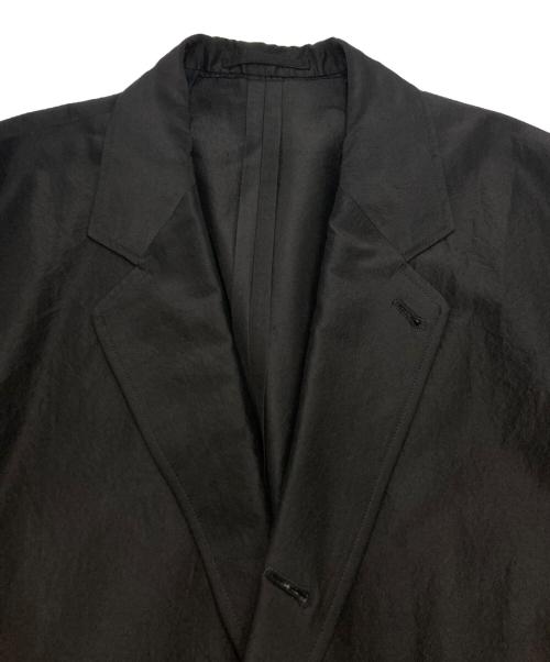 MARKAWARE（マーカウェア）MARKAWARE (マーカウェア) BRATAC SILK × ORGANIC WOOL TAFFETA COMFORT CAR COAT ブラック サイズ:SIZE 1の古着・服飾アイテム