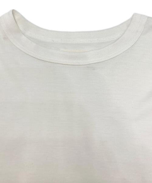 MARKAWARE（マーカウェア）MARKAWARE (マーカウェア) ORGANIC GIZA 80/2 KNIT COMFORT FIT TEE L/S ホワイト サイズ:SIZE 1の古着・服飾アイテム