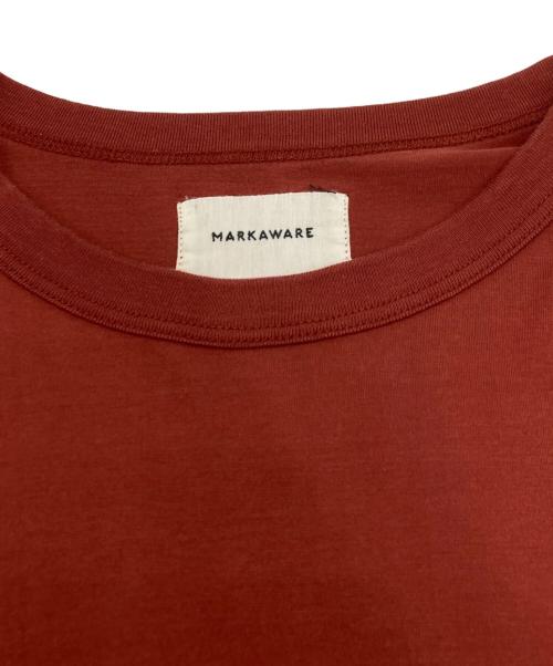 MARKAWARE（マーカウェア）MARKAWARE (マーカウェア) ORGANIC GIZA 80/2 KNIT COMFORT FIT TEE L/S ブラウン サイズ:SIZE　2の古着・服飾アイテム