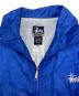中古・古着 stussy (ステューシー) 90'sジップアップジャケット ブルー サイズ:SIZE L：12000円
