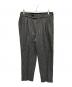 Needles（ニードルズ）の古着「TUCKED S/T TROUSER」｜グレー