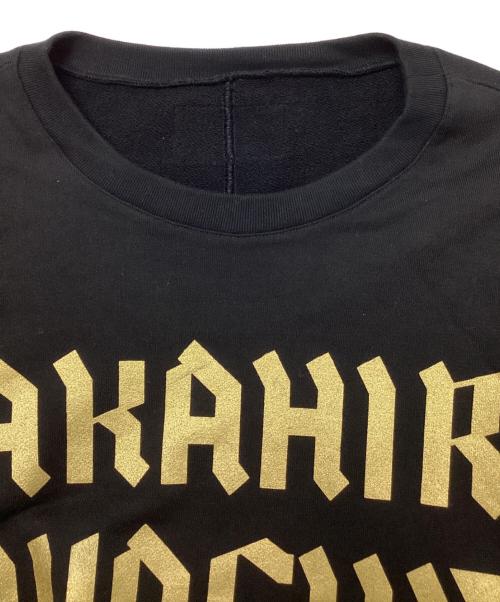 TAKAHIROMIYASHITA TheSoloIst.（タカヒロミヤシタ ザソロイスト）TAKAHIROMIYASHITA TheSoloIst. (タカヒロミヤシタ ザソロイスト) ダブルジップ オーバーサイズ バルーン スウェットシャツ ブラック サイズ:SIZE 44の古着・服飾アイテム