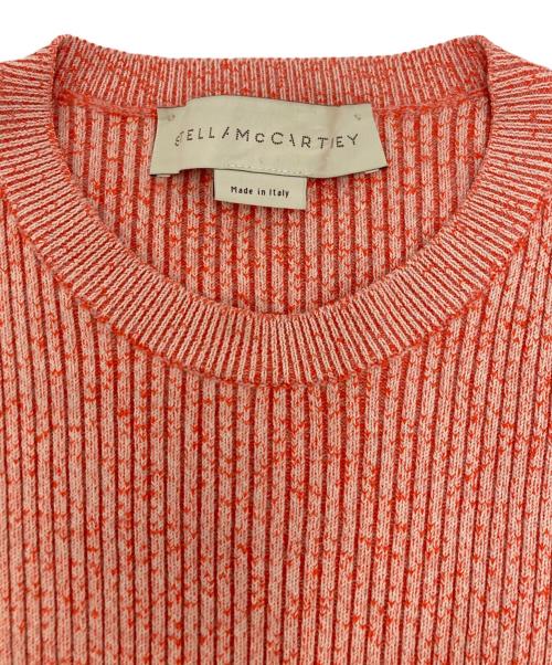 STELLA McCARTNEY（ステラマッカートニー）STELLA McCARTNEY (ステラマッカートニー) ニットチュニックワンピース オレンジ サイズ:SIZE 38の古着・服飾アイテム