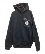 WACKO MARIA×ELLEN VON UNWERTHワコマリア×エレン・フォン・アンワース）の古着「HEAVY WEIGHT HOODED SWEAT SHIRT」｜ブラック