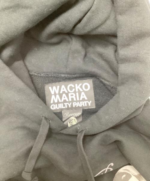WACKO MARIA（ワコマリア）WACKO MARIA (ワコマリア) ELLEN VON UNWERTH (エレン・フォン・アンワース) HEAVY WEIGHT HOODED SWEAT SHIRT ブラック サイズ:Lの古着・服飾アイテム