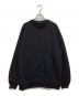 COMOLI（コモリ）の古着「コットン裏毛クルーネック」｜ブラック