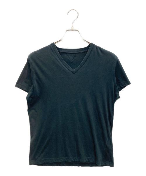 PRADA（プラダ）PRADA (プラダ) Vネックカットソー ブラック サイズ:SIZE Sの古着・服飾アイテム