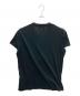 PRADA (プラダ) Vネックカットソー ブラック サイズ:SIZE S：5000円