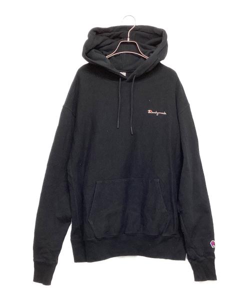 READYMADE（レディメイド）READYMADE (レディメイド) プルオーバースウェットパーカー ブラック サイズ:Lの古着・服飾アイテム
