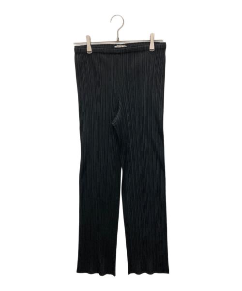 PLEATS PLEASE（プリーツプリーズ）PLEATS PLEASE (プリーツプリーズ) プリーツパンツ ブラック サイズ:SIZE 3の古着・服飾アイテム