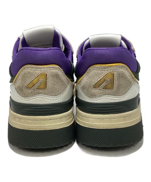 AUTRY（オートリ―）AUTRY (オートリ―) CLC Low ホワイト×パープル サイズ:SIZE 38の古着・服飾アイテム