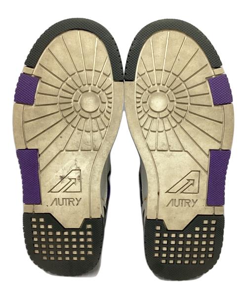 AUTRY（オートリ―）AUTRY (オートリ―) CLC Low ホワイト×パープル サイズ:SIZE 38の古着・服飾アイテム