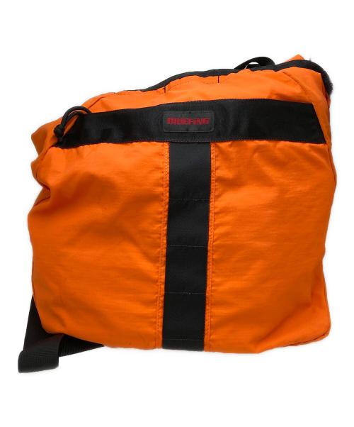 BRIEFING（ブリーフィング）BRIEFING (ブリーフィング) ソリッド ライト コレクション トートバッグ オレンジの古着・服飾アイテム
