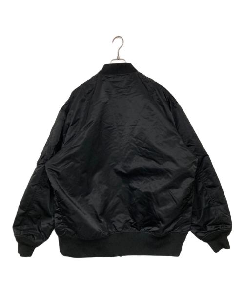 HYKE（ハイク）HYKE (ハイク) TYPE MA-1 JACKET ブラック サイズ:SIZE 5の古着・服飾アイテム