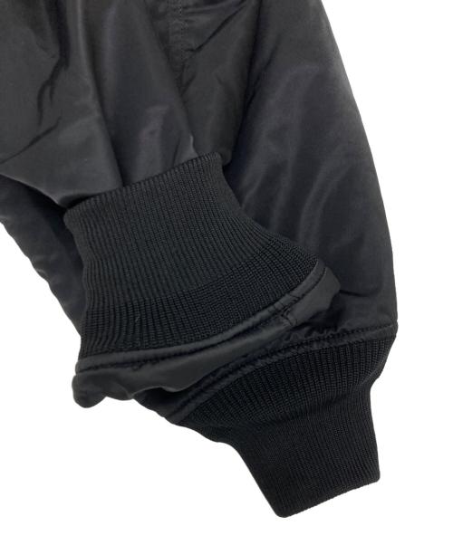 HYKE（ハイク）HYKE (ハイク) TYPE MA-1 JACKET ブラック サイズ:SIZE 5の古着・服飾アイテム