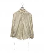 Ernie Paloアーニーパロ）の古着「シルクシャツ」｜ベージュ
