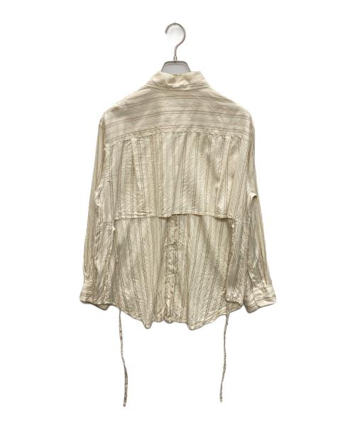 Ernie Palo（アーニーパロ）Ernie Palo (アーニーパロ) シルクシャツ ベージュ サイズ:SIZE 36の古着・服飾アイテム