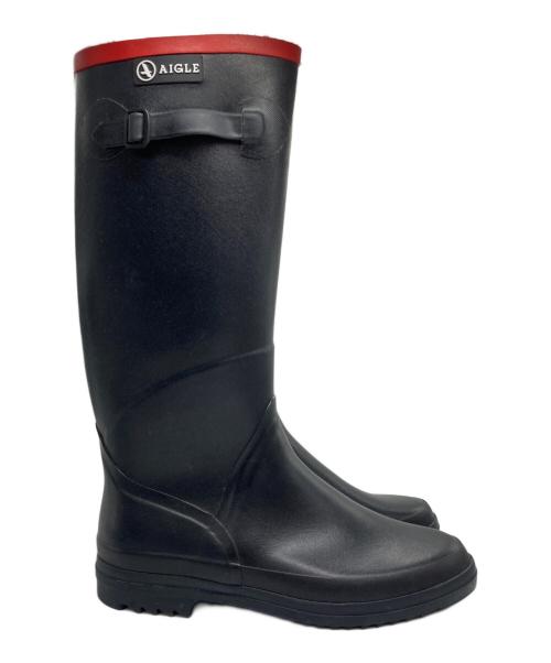 AIGLE（エーグル）AIGLE (エーグル) CHANTEBELLE ブラック サイズ:38の古着・服飾アイテム