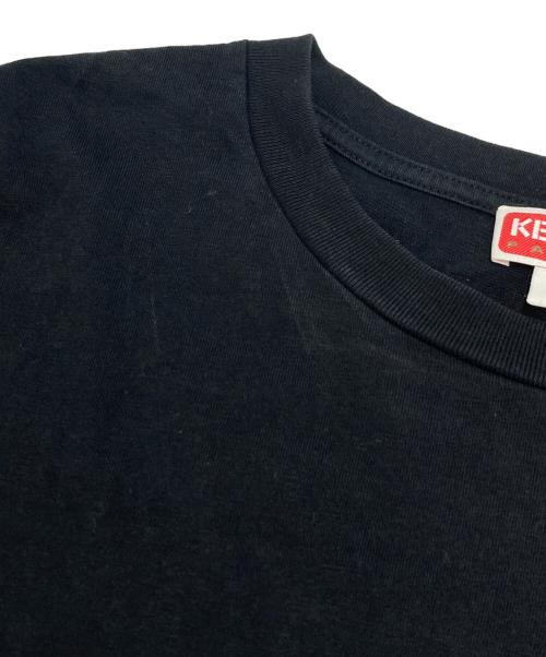 KENZO（ケンゾー）KENZO (ケンゾー) Boke Flower Crest Oversized T-Shirt ブラック サイズ:SIZE Mの古着・服飾アイテム