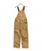 CarHarttカーハート）の古着「DUCK BIB OVERALLS」｜ブラウン