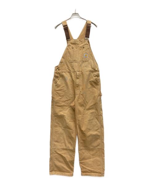 CarHartt（カーハート）CarHartt (カーハート) DUCK BIB OVERALLS ブラウン サイズ:SIZE 38×32の古着・服飾アイテム