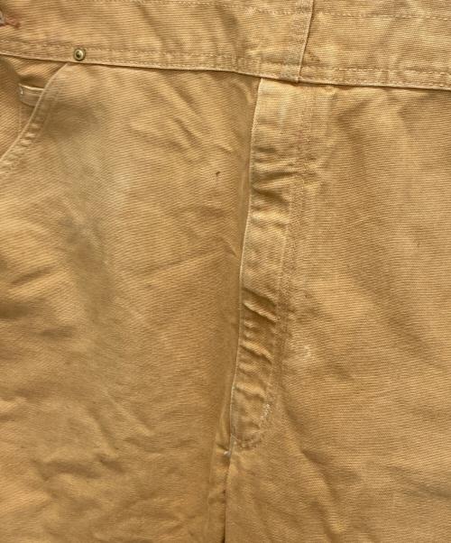 CarHartt（カーハート）CarHartt (カーハート) DUCK BIB OVERALLS ブラウン サイズ:SIZE 38×32の古着・服飾アイテム