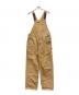 CarHartt（カーハート）の古着「DUCK BIB OVERALLS」｜ブラウン