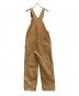 CarHartt (カーハート) DUCK BIB OVERALLS ブラウン サイズ:SIZE 38×32：8000円