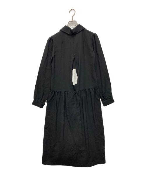 H&M（エイチアンドエム）H&M (エイチアンドエム) Maison Margiela (メゾンマルジェラ) 変形シャツワンピース ブラック サイズ:SIZE 34の古着・服飾アイテム
